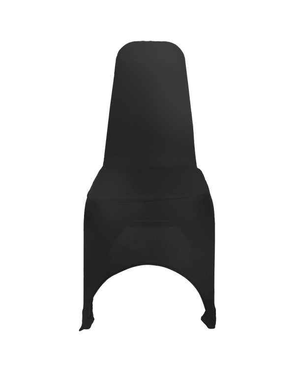 Banquet Chair with Fitted Cloth - Black