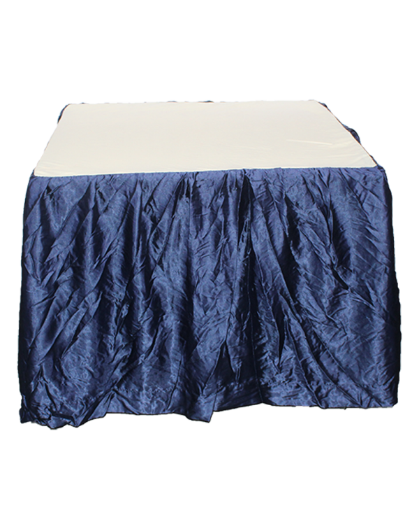 3' x 3' Table with Skirting - Blue