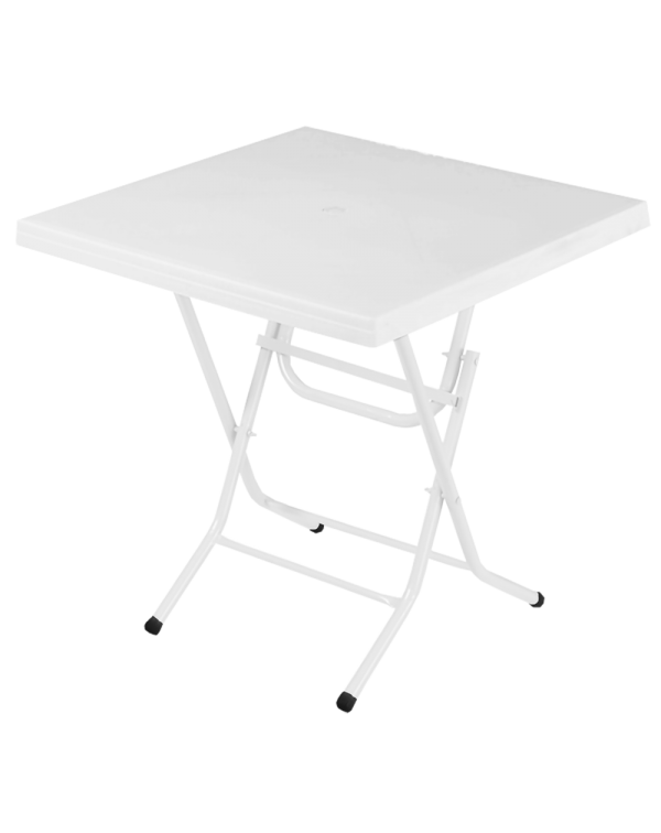 Plastic Folding Table - White